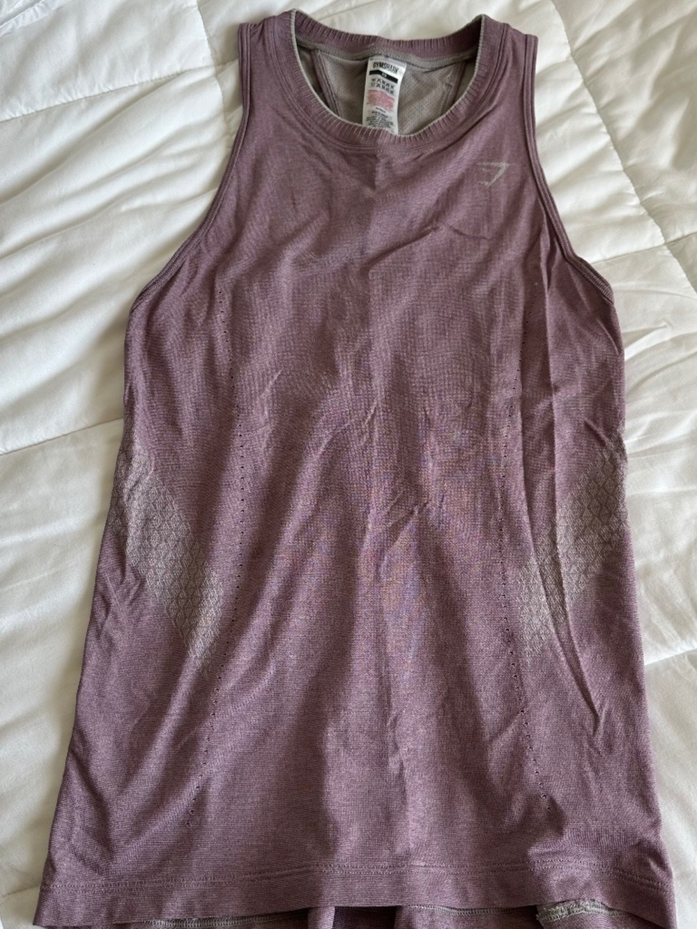 Gymshark purple tank top